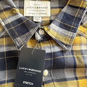 NWOT XL Lucky Brand Men’s Flannel Shirt